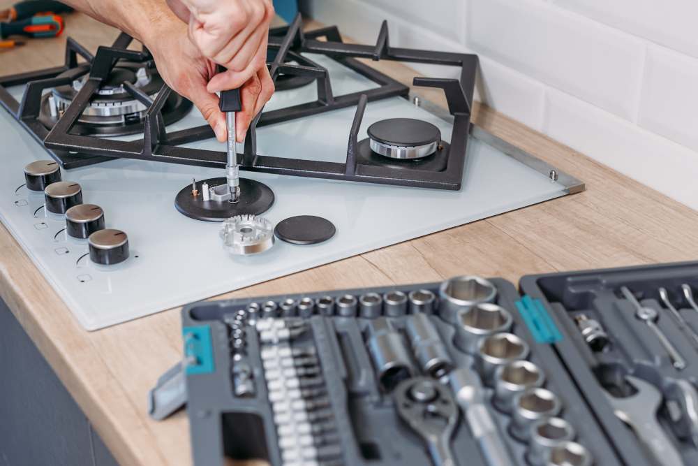 Gas Cooker Hob Installation